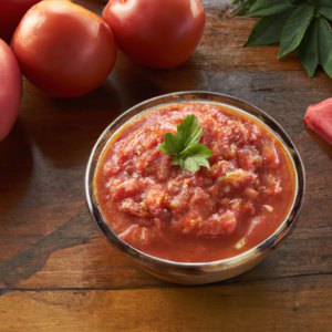 Classic Tomato Salsa With Basil Recipe