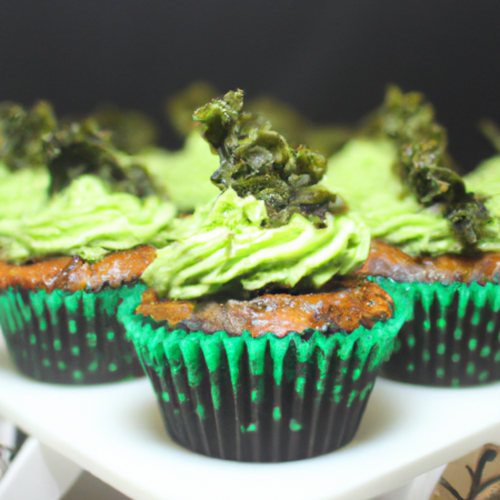 Cupcakes kale chips yummy healthy eats tasty scrumptious sweets