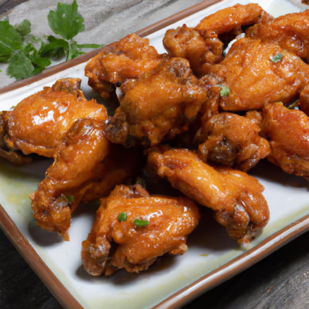 Chicken wings airfood recipe